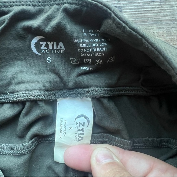 Zyia Active Womens Jogger Sweatpants Green Track Pant Pockets Stretch Size Small - Picture 6 of 7